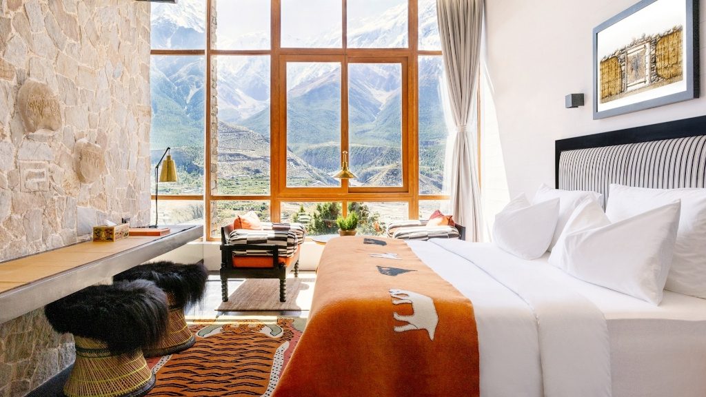 Shinta Mani Mustang Inspired Luxury Hotel Suite Interior Design in Nepal